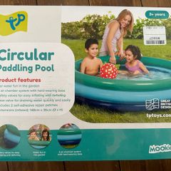 Brand new circular paddling pool, 148cm