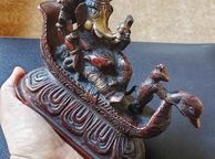 main image for ad Clearance Brass Ganesh statue Ganesha Ganapati for good luck 1,87kg 15cm