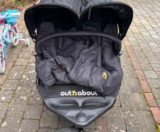 Outnabout double buggy with additional accessories