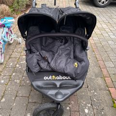 Outnabout double buggy with additional accessories