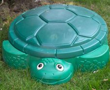 little tikes turtle sandbox