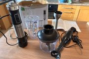 SHARDOR Hand Blender Set JHB-158, Whisk Adapter Missing, Plus Spare Blender