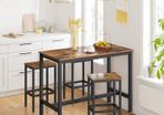 _New Free Shipping table and kitchen stools set