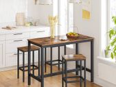 _New Free Shipping table and kitchen stools set