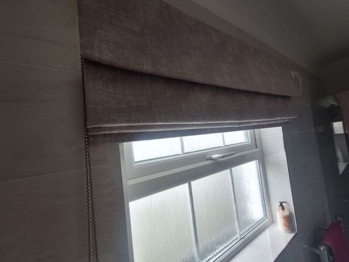 Roman blind.