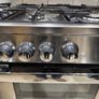 BELLING Cookcentre 90DF Dual Fuel Range Cooker - Stainless Steel & Chrome Image 4