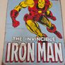 Vintage tin Batman, Captain America, Iron Man, and Spider-Man. Image 5