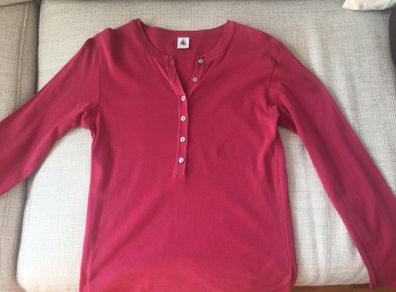Petit Bateau long sleeved top, never worn
