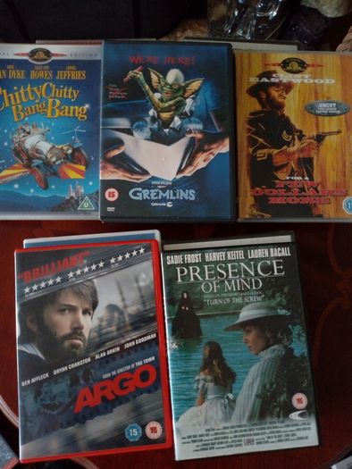 Dvd: Thriller/Action/Drama/Comedy/Horror Movies.