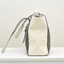 DKNY Bryant Medium Logo Jacquard Tote Bag, Chino Caramel Image 6