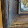 French Rococo Crest Oak Wall Mirror Image 5
