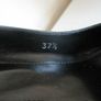 Gorgeous Karen Millen Ladies Womens Black Leather High Hill Shoes Size 37.5 Image 4