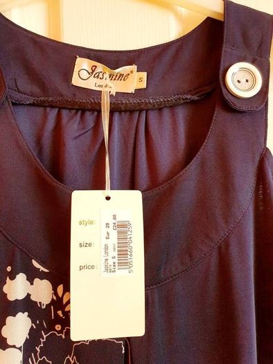 Navy summer dress, size 8