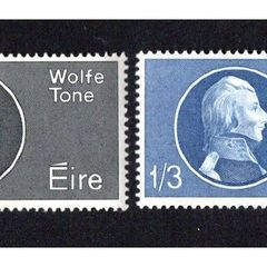 1964 Ireland Bi-Centenary of the Birth of Wolfe Tone (Patriot) Commemorative Stamp Mint Never Hinged (MNH)
