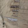 19 vintage US and UK wood drill bits, with wrap, D18 post 7e Image 5