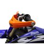 Pair of Acerbis Rally Profile Handguards For Motorbike Orange Color Image 3