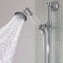 Triton Traditional Shower Handset White/Chrome Image 7