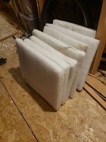 7 cushion pads for home/ campervan upholstering