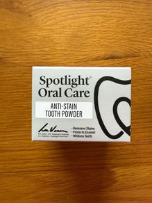 Spotlight oral care anti stain tooth powder tooth care