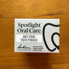 Spotlight oral care anti stain tooth powder tooth care