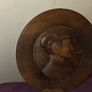 Vintage J.Alberdi Carved Wooden Wall Plaque Image 3