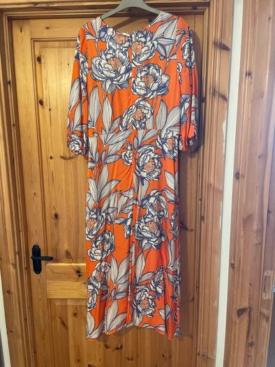 Fee G Faye orange dress sz 12 brand new