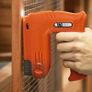 Cordless 4V Staple Nail Gun, Powerful and Lightweight Stapler for Home Image 4