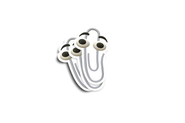 Clippy Stickers 2-Pack