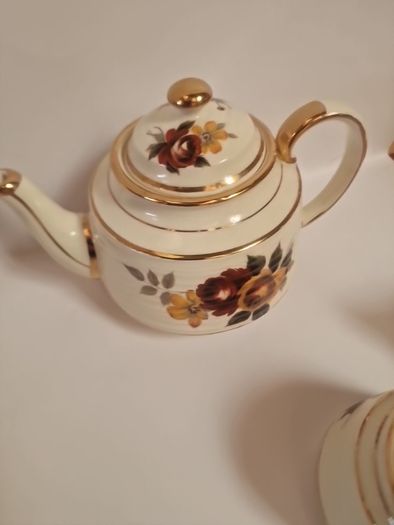 Rare Vintage Sadler Irish Market Tea Set Bilingual Gaeilge Stamp
