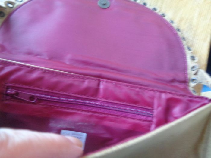 Beige Suede Handbag for Sale