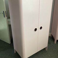 Two Kids Pink Ikea Busunge Wardrobes