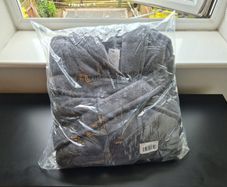 French Connection Dressing Gown Charcoal New