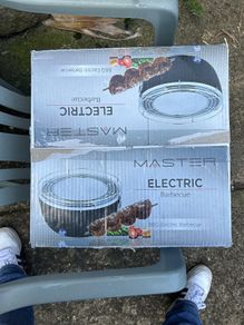 New electric bbq