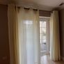 Elegant White Curtains, Excellent Condition Image 5