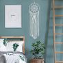 Dream Catcher, Woven Macrame Wall Hanging Boho Wall Decor Handmade Large Dreamcatcher Ornament Craft Gift Image 5