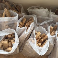 Dry Wooden Kindling for Stoves and Open Fires