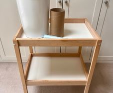 IKEA SNIGLAR Changing Table + Tommee Tippee Nappy Bin & Refill Bundle