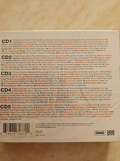 100 Hits Northern Soul 5CD Boxset  (NEW)