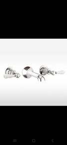 HALF PRICE crosswater 3th wall mounted chrome mixer(2 instock)