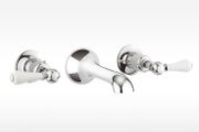 HALF PRICE crosswater 3th wall mounted chrome mixer(2 instock)
