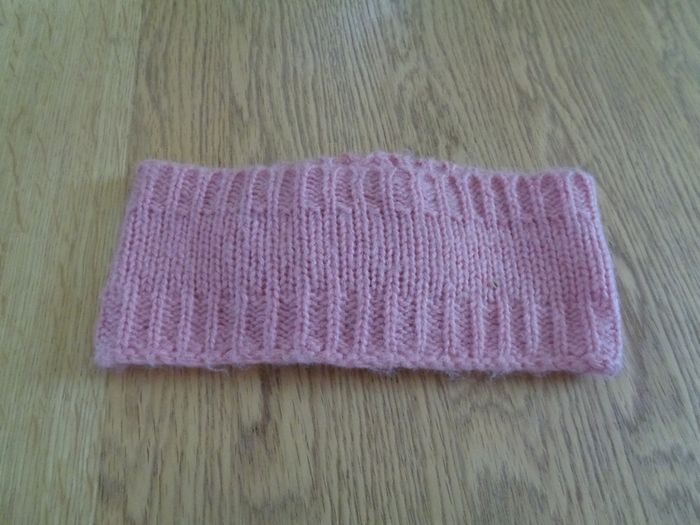 Coral Knitted Head Band for Sale