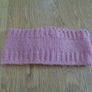 Coral Knitted Head Band for Sale Image 2
