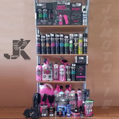 Muc-Off motorcycle Bicycle products range