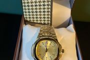 Octagon Bracelet Gold Woman's Watch