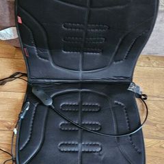 Heated car seat cover