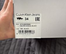 Calvin Klein sandals size UK2