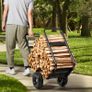Firewood Log Cart 113kg with PU Wheels Image 8