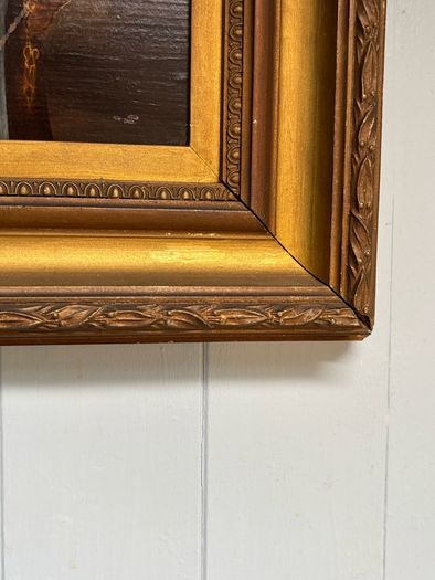 Painting oil on canvas Eduard Von Grutzner 1846-1925 unsigned Gold Gilt Frame