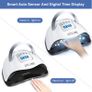 114W SUN X7 MAX UV LED Lamp for Manicure Nail Lamps Nail Dryer for Curing UV Gel Nail Tools With Sensor LCD Display Image 5