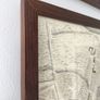 Framed reprocuction John Rocque maps Image 3